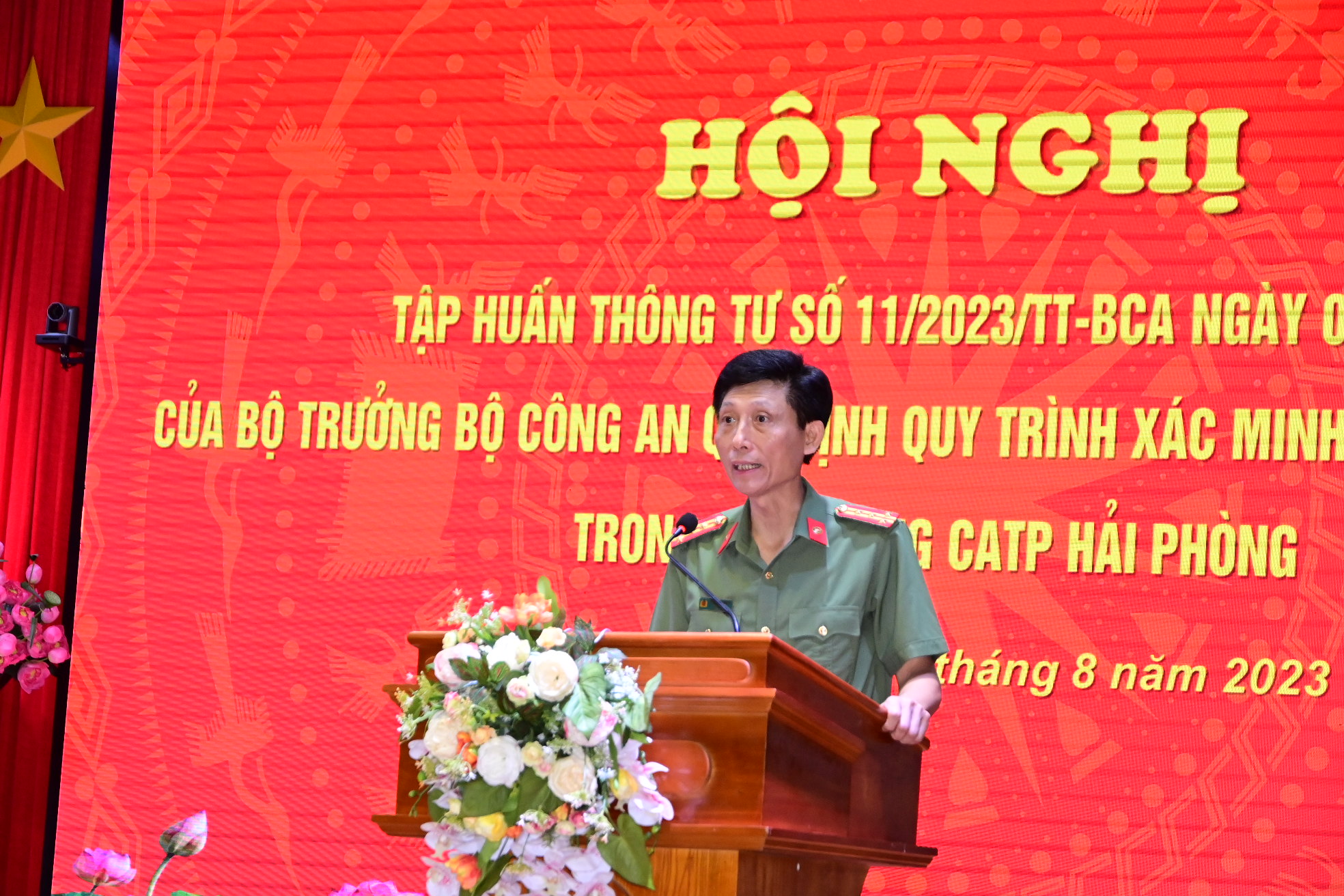 Tập huấn quy trình xác minh, giải quyết vụ cháy trong lực lượng CAND